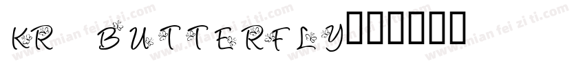 KR Butterfly字体转换